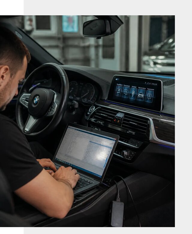 Русификация мультимедиа BMW для авто под ключ в Арсеньеве
