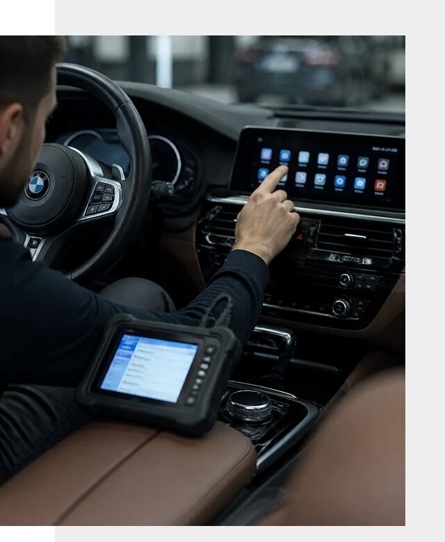 Установка приложений и мультимедиа сервисов BMW в Арсеньеве