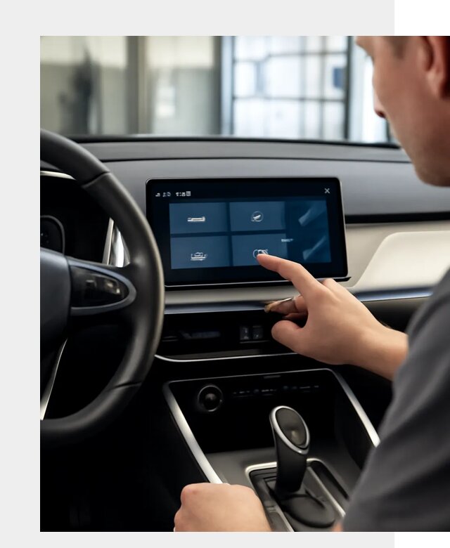 Русификация Geely Coolray в Арсеньеве от 8121 р. | ФастМобиль-Рсн