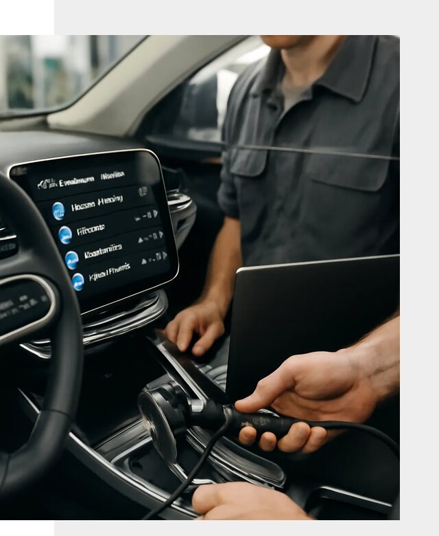 Установка приложений Geely для мультимедиа автомобиля в Арсеньеве