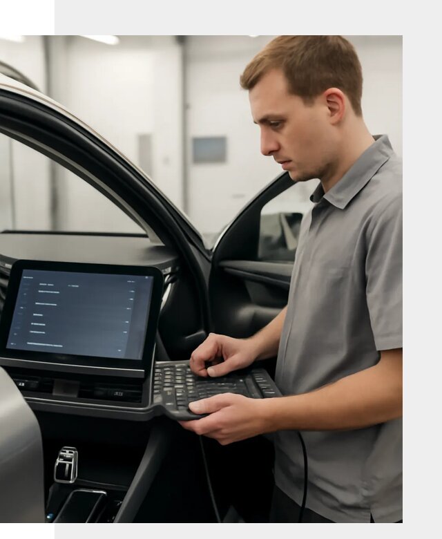 Русификация мультимедиа автомобилей Lynk Co в Арсеньеве