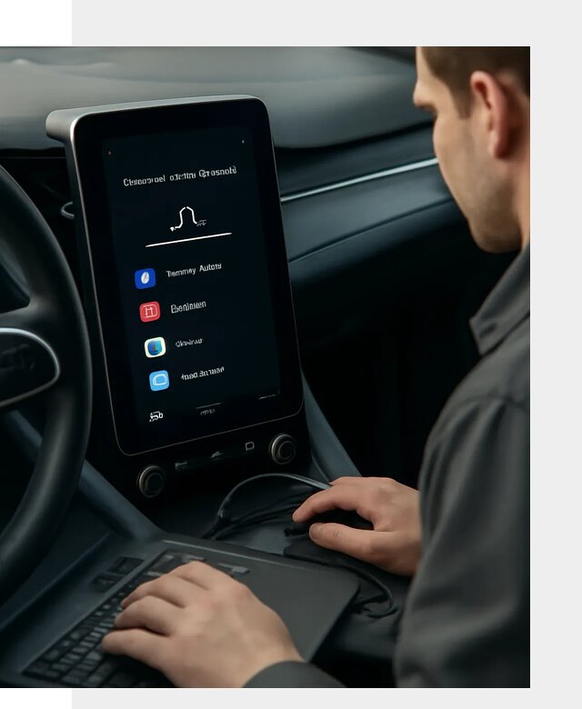 Установка приложений Lynk Co на автомобиль в Арсеньеве