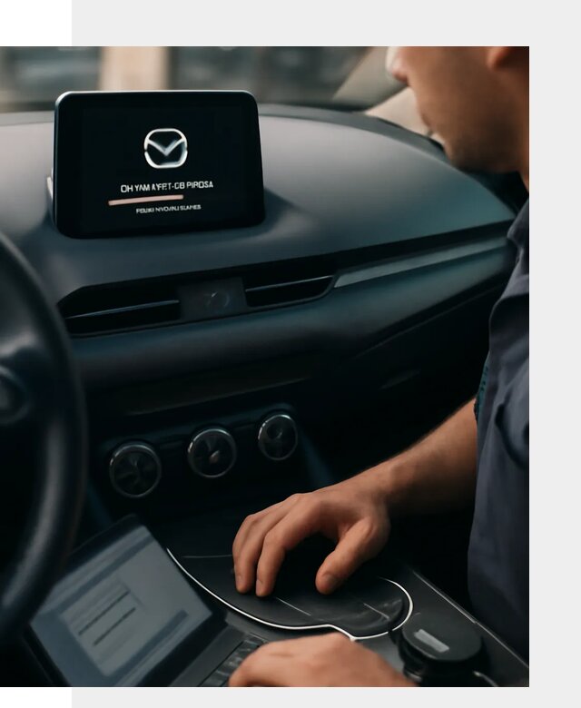 Установка приложений Mazda на мультимедийную систему в Арсеньеве