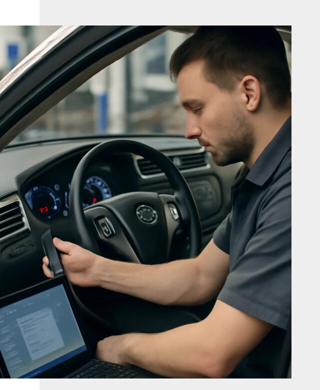 Русификация приборной панели Nissan для авто в Арсеньеве