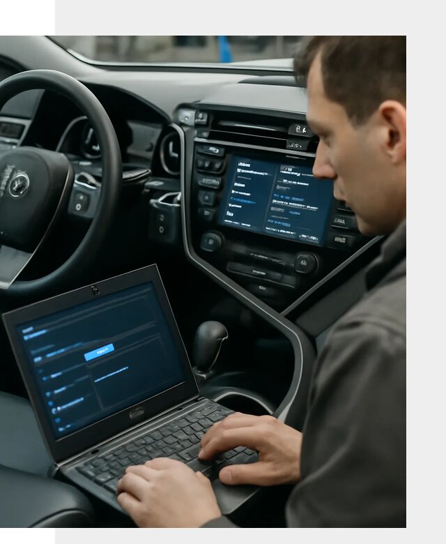 Русификация Toyota Camry 80 для мультимедиа в Арсеньеве